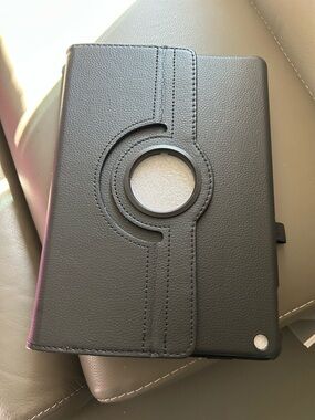 NWOT 360 Rotating Flip Leather Case W/ Stand Cover Protector For iPad mini 4